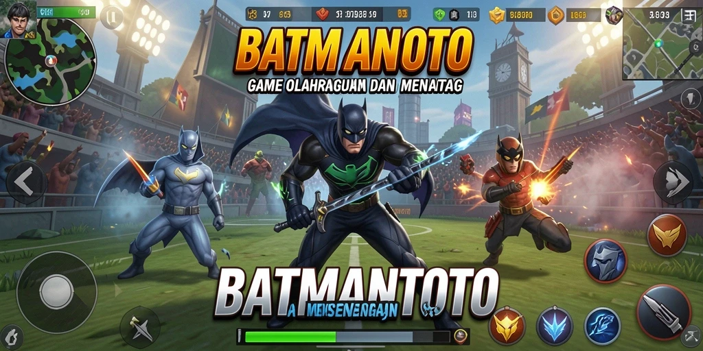 Tampilan gameplay seru dalam BATMANTOTO dengan aksi yang mendebarkan.