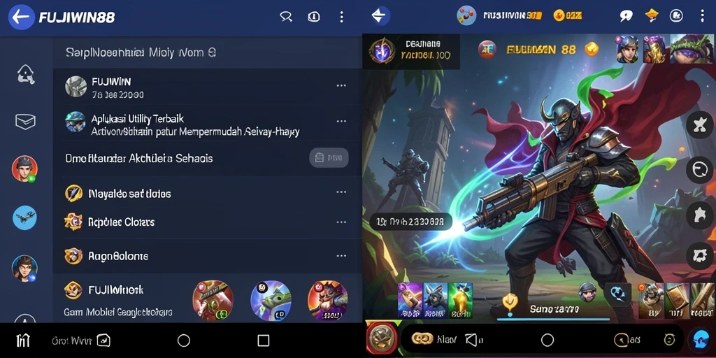 Tampilan antarmuka utama FUJIWIN88 yang intuitif dan memudahkan pengguna.